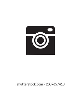 Camera icon. Photo vector illustration