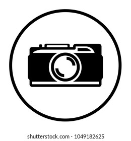 camera icon, photographer camera icon