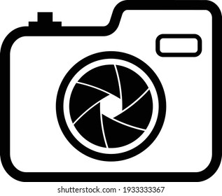 Camera Icon. Photographer Sign and Symbol
