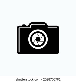 Icono de cámara. Símbolo de fotógrafo - vector.