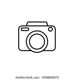 Icono de cámara, Icono de fotografía de cámara Modelo de logotipo Ilustración Diseño