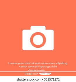 camera icon photography sign