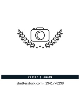 Camera Icon Photography Symbol logo Template