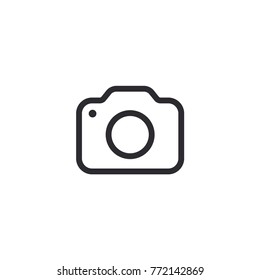 Camera Icon. Photography Symbol. Photo Camera. Photo Allowed. Snapshot Icon. Photographic Equipment. Filming Allowed. Photographer Sign. Photo Salon. Camera Pictogram.