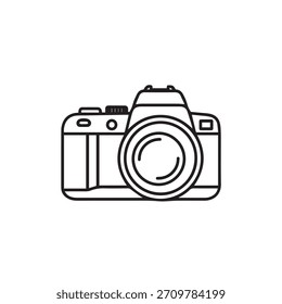 “Icono de la cámara de viaje para la captura de memoria de Fotografía y turismo”