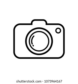 camera icon - photography icon vector