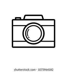 camera icon - photography icon vector