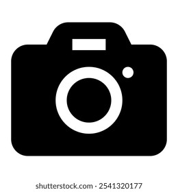 Camera icon. camera, picture, image, photo, film, photographer, photography, lens, device, electronic. Vector icon illustration