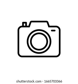 Camera icon. Picture, photo icon vector design