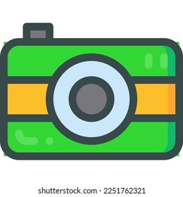 Camera Icon. Pixel Perfect Icon suitable for any design