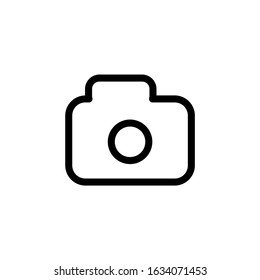 Camera Icon. Premium UI UX Icons. Modern and Minimalist Vector Logo Template.