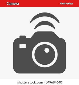 Camera Icon. Professional, pixel perfect icons optimized for both large and small resolutions. EPS 8 format.