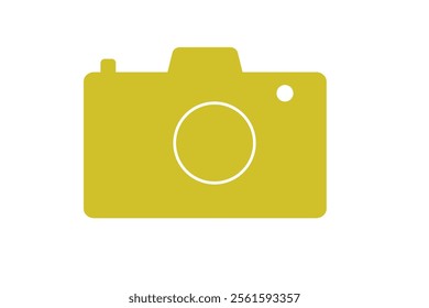 Camera icon set. flat illustration of vector icon on white background