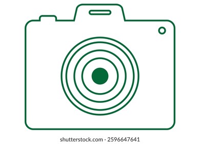 Camera icon set. flat illustration of vector icon on white background design eps 10 