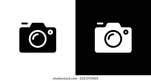 Camera icon set vector illustration