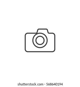 camera icon. sign design