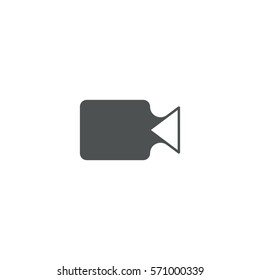 camera icon. sign design