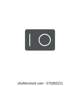 camera icon. sign design