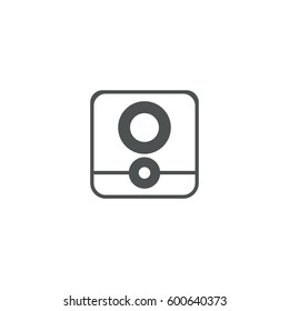 camera icon. sign design