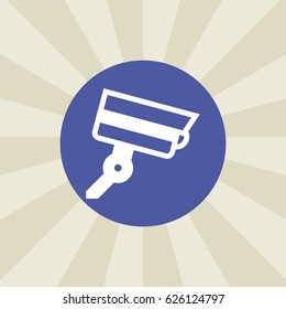 camera icon. sign design. background