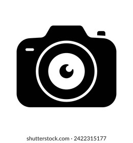 Camera icon. sign for mobile concept and web design. vector illustration