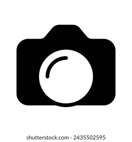 Camera icon. sign for mobile concept and web design. vector illustration