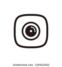 Camera icon sign symbol