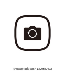 Camera icon sign symbol