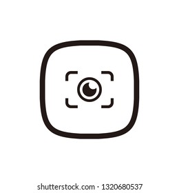 Camera icon sign symbol