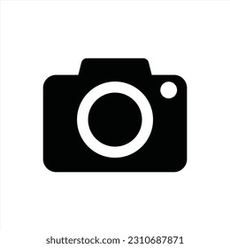 Camera icon. Camera icon sign and symbol for apps and websites. Vector illustration.
