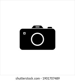 Camera icon. Sign symbol design illustration vector icon isolated on white background