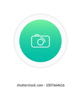 Camera icon sign symbol vector illustration  icon.