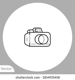 Camera icon sign vector,Symbol, logo illustration for web and mobile