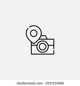 Camera icon sign vector,Symbol, logo illustration for web and mobile
