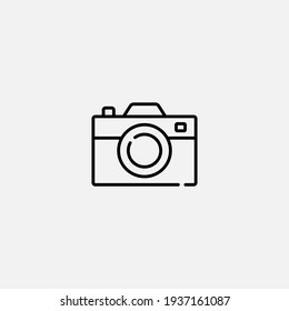 Camera icon sign vector,Symbol, logo illustration for web and mobile