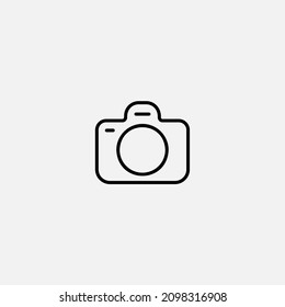 Camera icon sign vector,Symbol, logo illustration for web and mobile