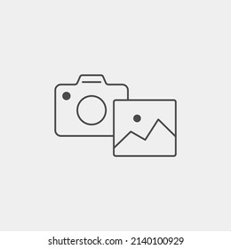Camera icon sign vector,Symbol, logo illustration for web and mobile