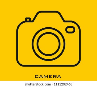 Camera icon signs
