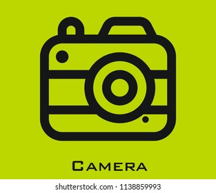 Camera icon signs