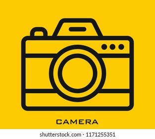 Camera icon signs