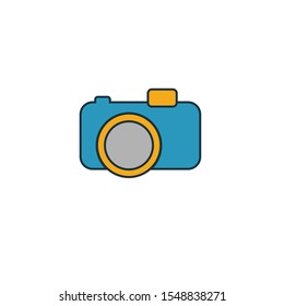 Camera icon. Simple element from travel icons collection. Creative Camera icon ui, ux, apps, software and infographics.