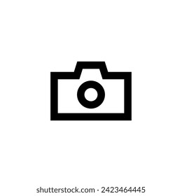 Camera Icon Simple Line Style Vektorgrafik Perfect Web- und Mobile-Illustration