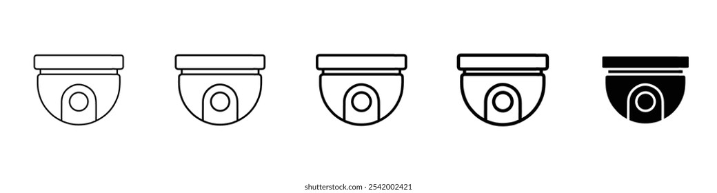camera icon Simple outline illustration