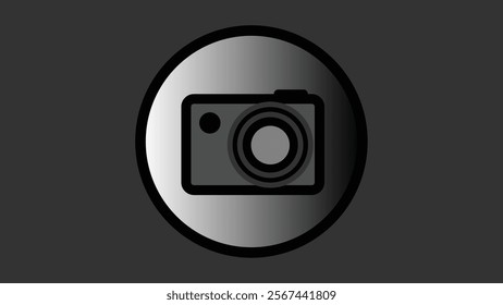 Camera icon simple camera photo snapshot capture photograph.