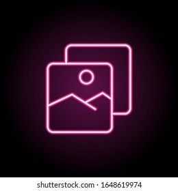 Camera icon. Simple thin line, outline vector of web icons for ui and ux, website or mobile application
