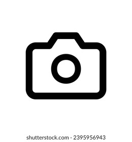Camera icon. Simple vector sign