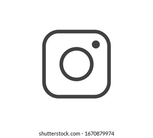 Instagram Logo White And Black