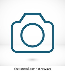 camera icon stock vector illustration