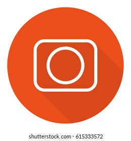 camera icon stock vector illustration