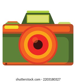 Camera icon. Subtable to place on cinematography, photography, etc.